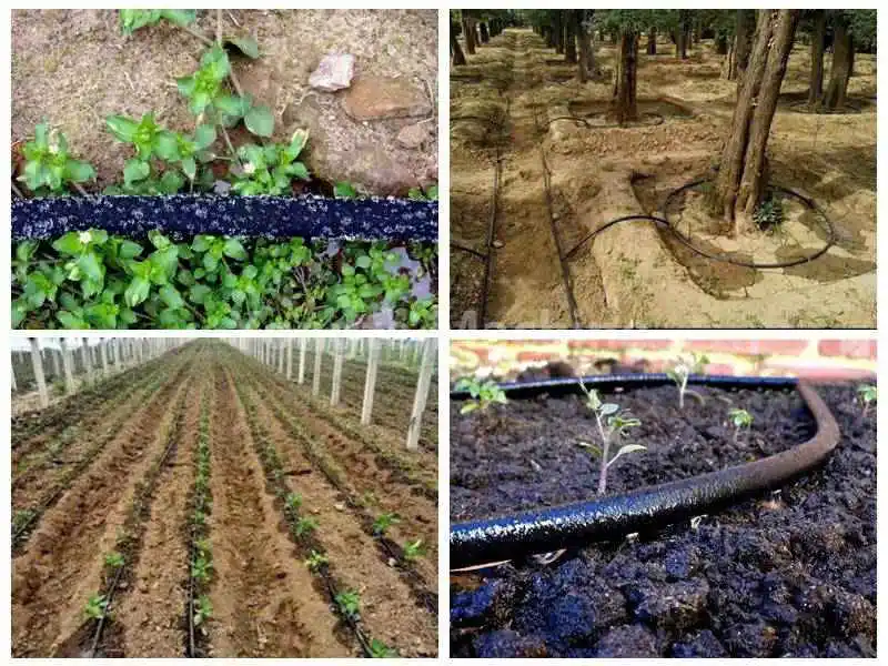 rubber foam infiltration irrigation pipe