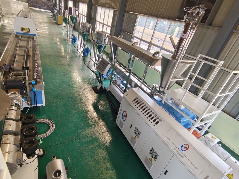 Composito di plastica con macchina per granuli WPC in legno