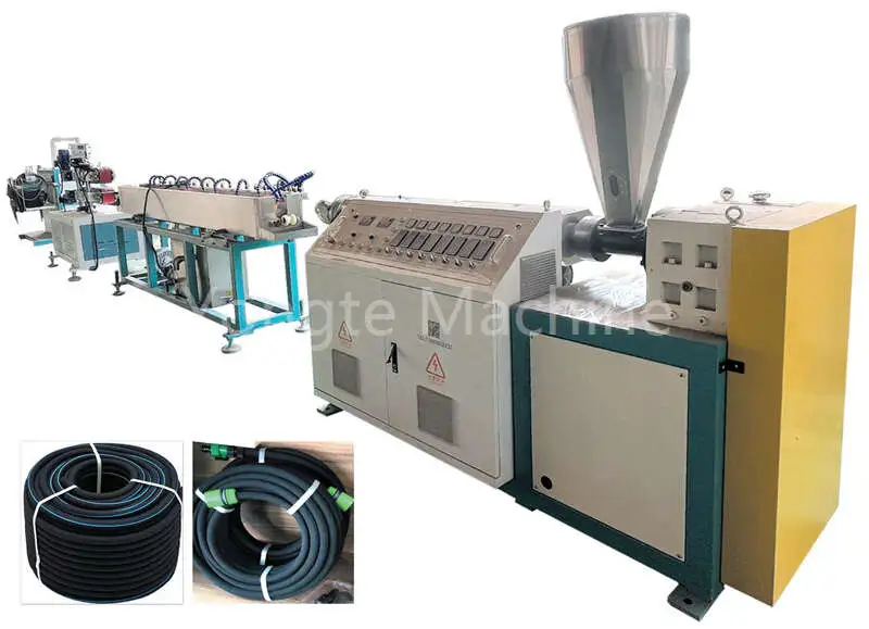 Macchina per il tubo flessibile per irrigazione in gomma utilizzando spreco di gomma riciclato
