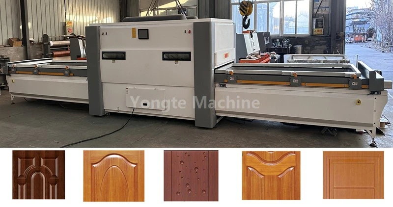 Macchina laminatrice sottovuoto per porta WPC