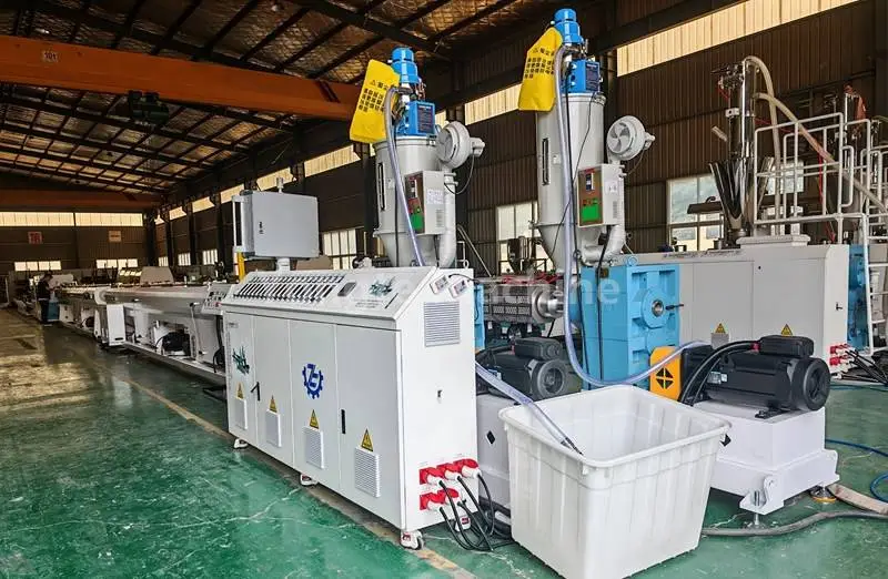 Linea di produzione di tubi in PE ad alta velocità da 20-110 mm