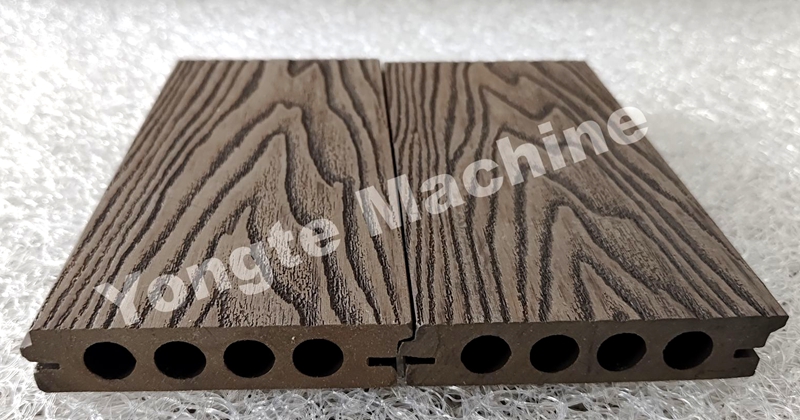 Soluzione per i problemi di goffratura online di decking WPC