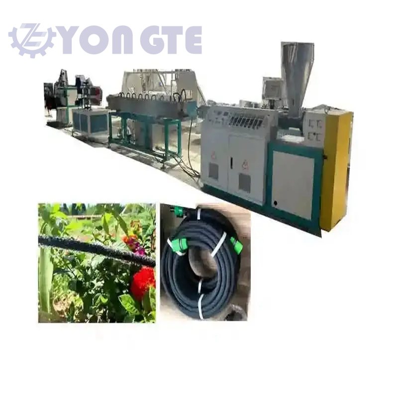 La linea di produzione di tubi di infiltrazioni di gomma di Yongte trasforma le gomme di rifiuti in efficaci strumenti di irrigazione.
