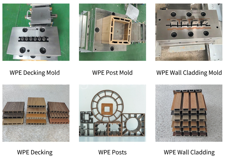 Yongte WPC Decking Profile Machine