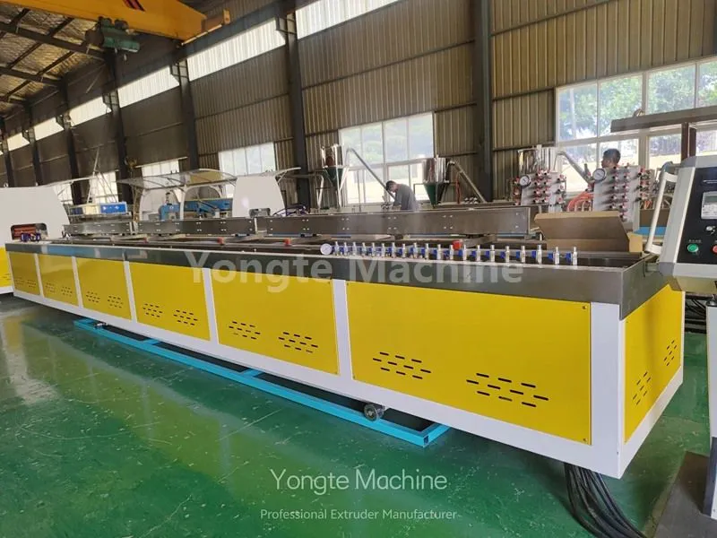 high speed wpc profile calibration machine