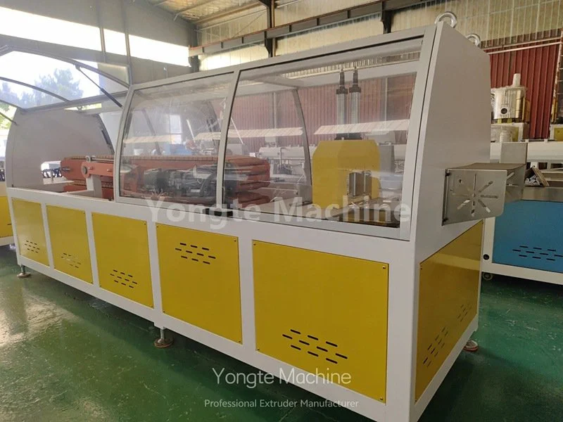 high speed wpc profile tractor and cutter